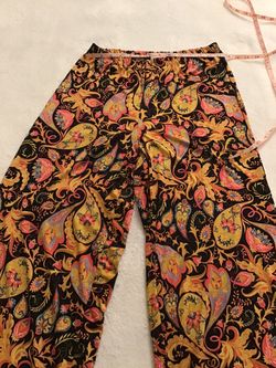 PATTERN PANTS SIZE MEDIUM 