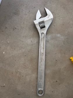 24” adjustable wrench