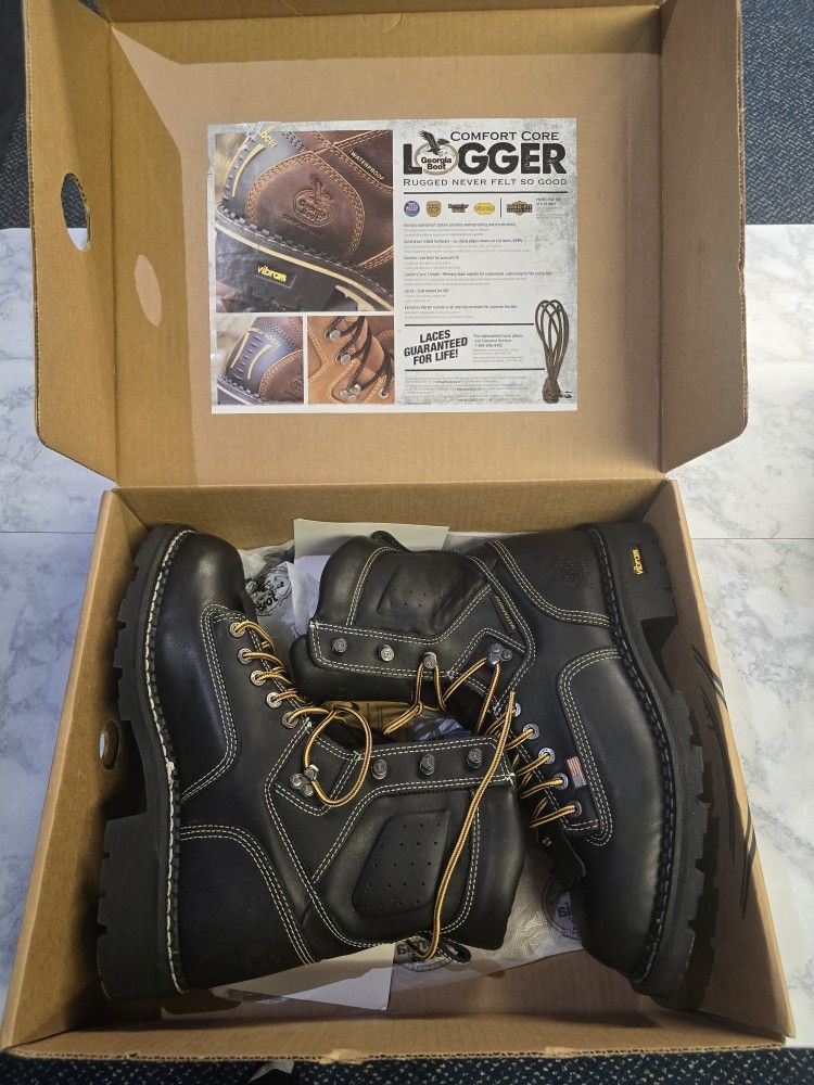 Georgia Boot GB00603 Comfort Logger Men's 9.5W
