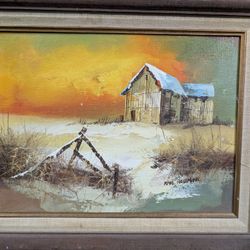 


+1
The image is a landscape oil painting by the German artist Karl Neumann (1(contact info removed)). 