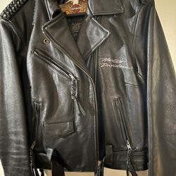 Vintage Women’s Harley Davidson Leather Jacket