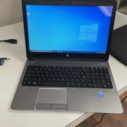 HP ProBook 650 G1 15” Laptop 2.50ghz Core i5-4200M 8GB RAM 500GB HD Windows 10 Pro