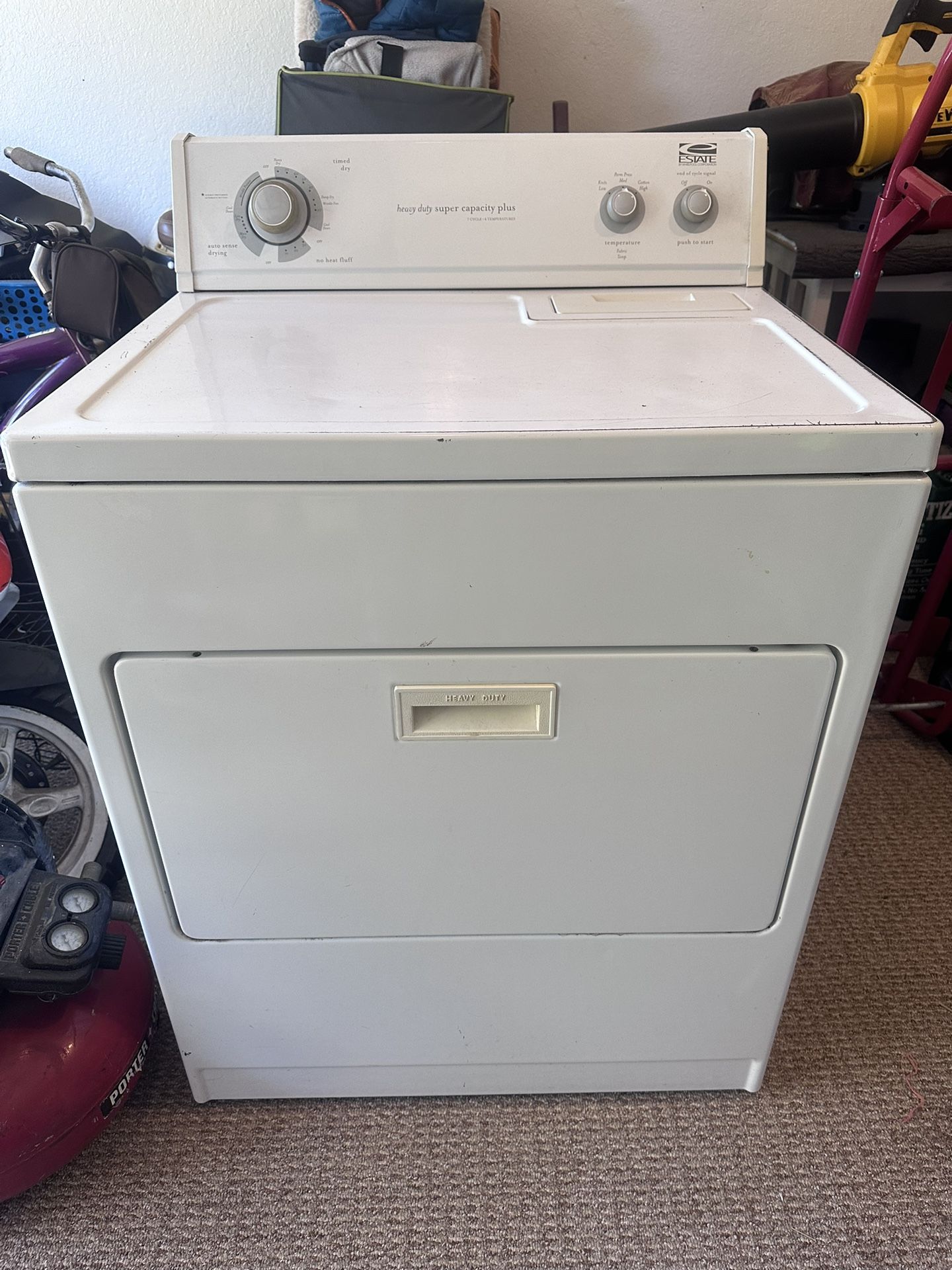 Whirlpool Estate Dryer 