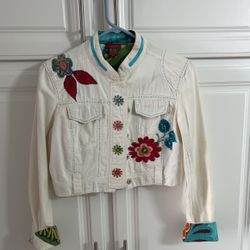 Embroidered Denim Jacket