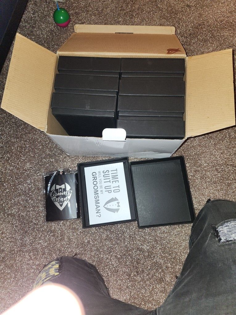 Custom Flask Set Brand New