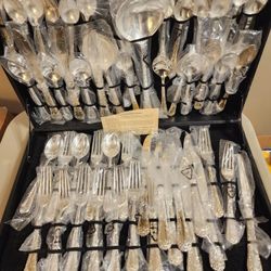 Silver Plated Silverware Set