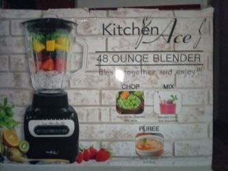 Kitchen Ace 48oz Glass Blender