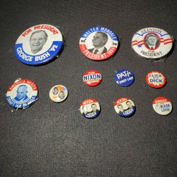 Presidential Campaign Buttons
