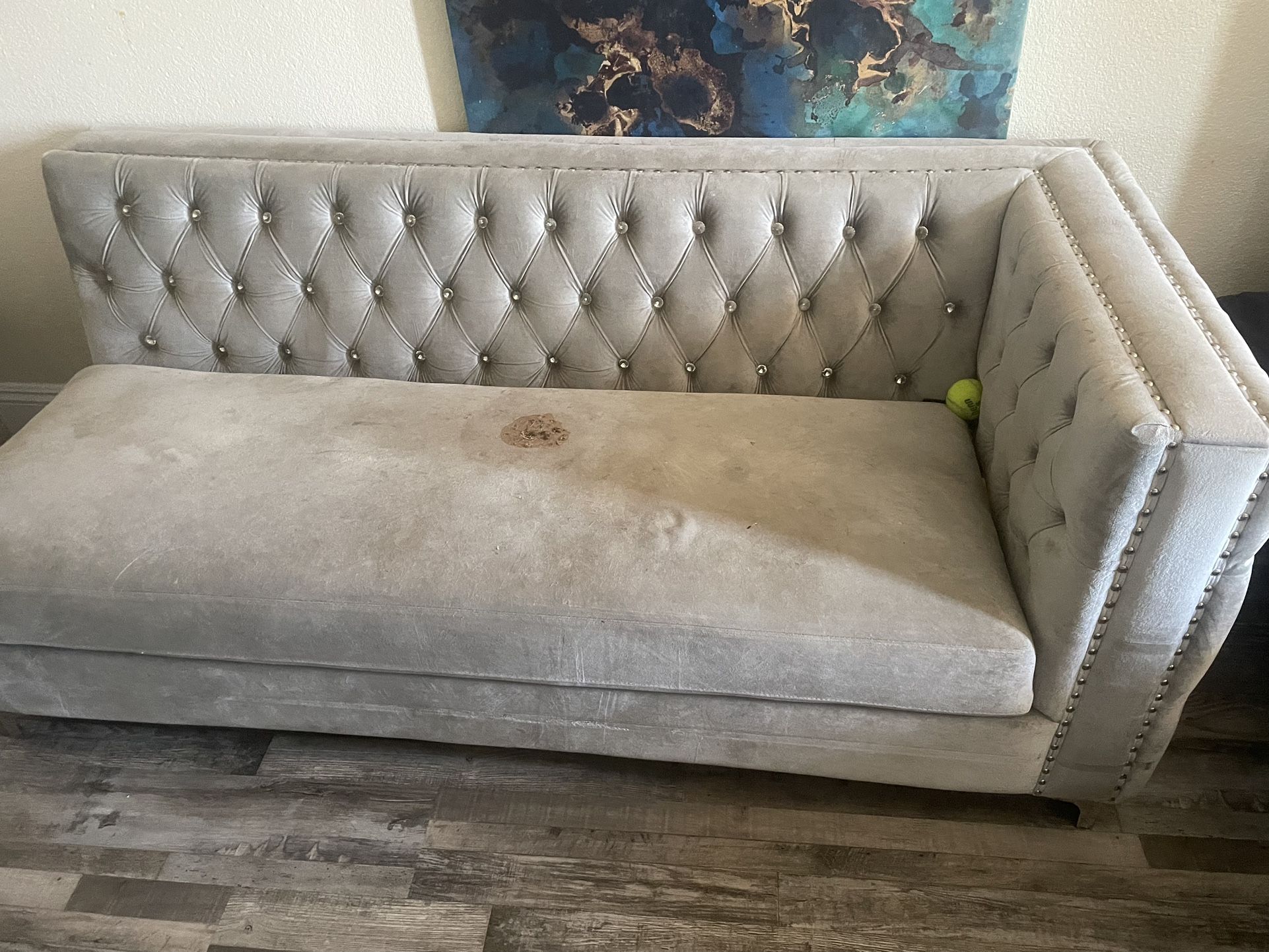 Blue Grey Couches Will be detailed before pick up