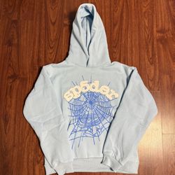 Blue Sp5der Hoodie 