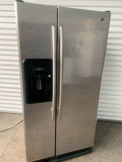 Maytag Stainless Steel Side-by-Side Refrigerator