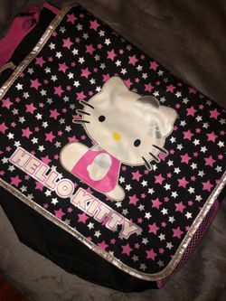 Hello kitty book bag cross body