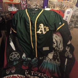 "Stephen Piscotty" Jersey..Size Large..(Stitched).. Excellent Condition.."Oakland A's"...
