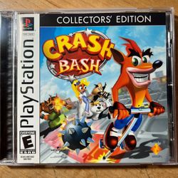 Crash Bash Collectors' Edition (Sony PlayStation 1, 2002) Ps1 Complete