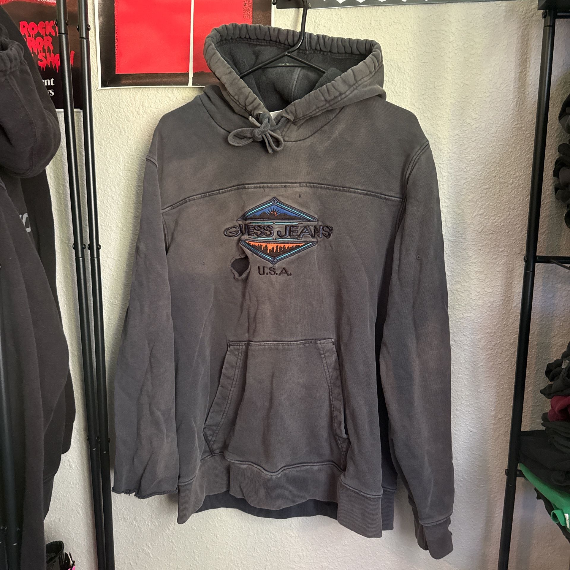 Vintage 1980 Guess Jeans Hoodie