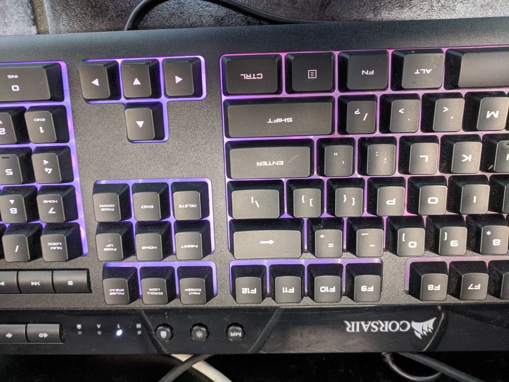 Corsair gaming keyboard