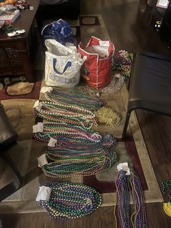 Mardi Gras beads