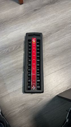 Husky Deep impact socket set