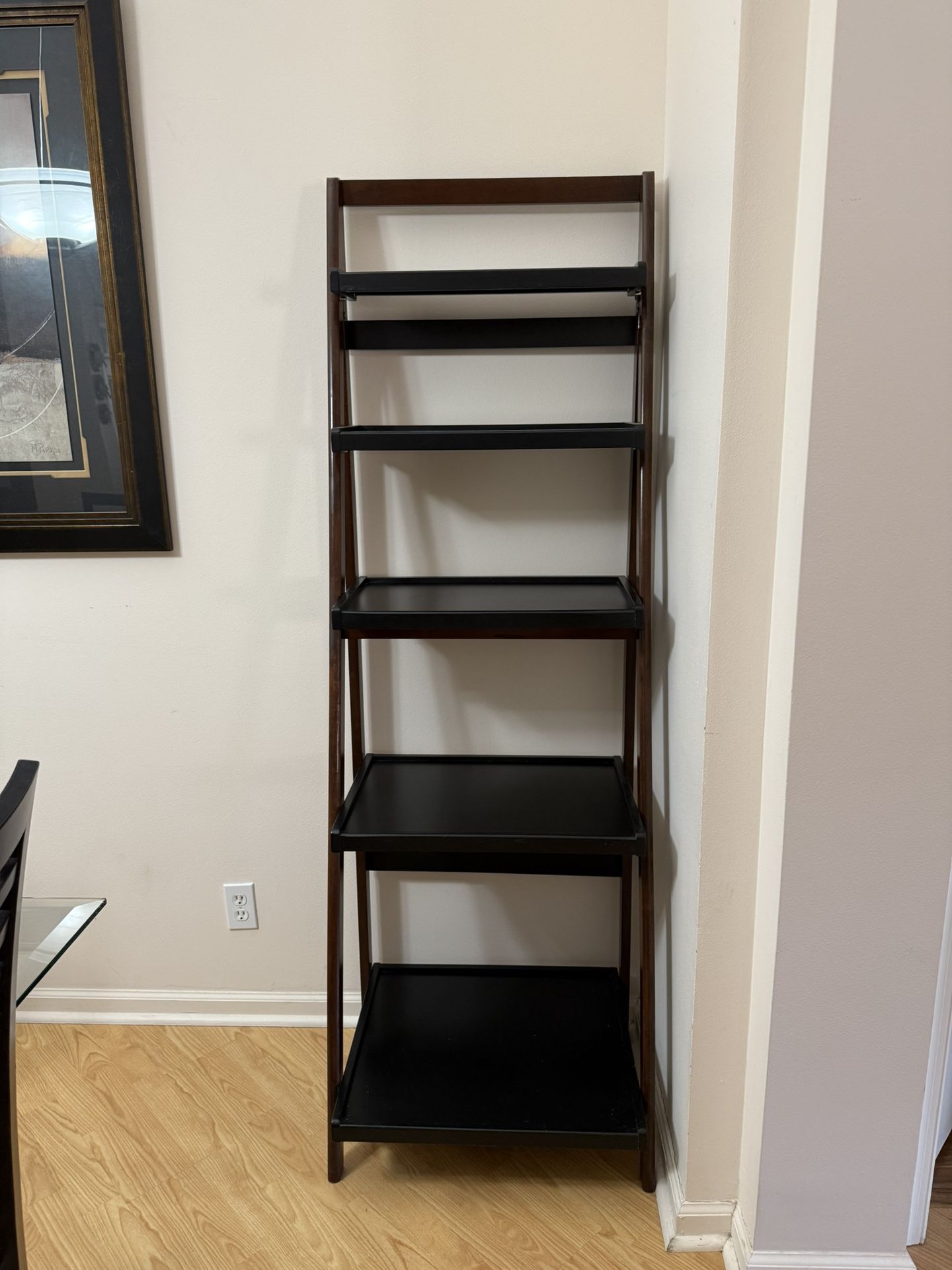 Five Shelf Ladder Bookcase