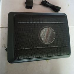 Slim powered car subwoofer new in the box