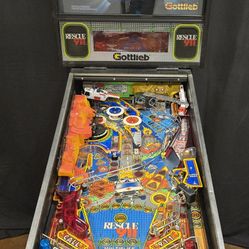 Rescue 911 Pinball Machine (Gottlieb) 1994