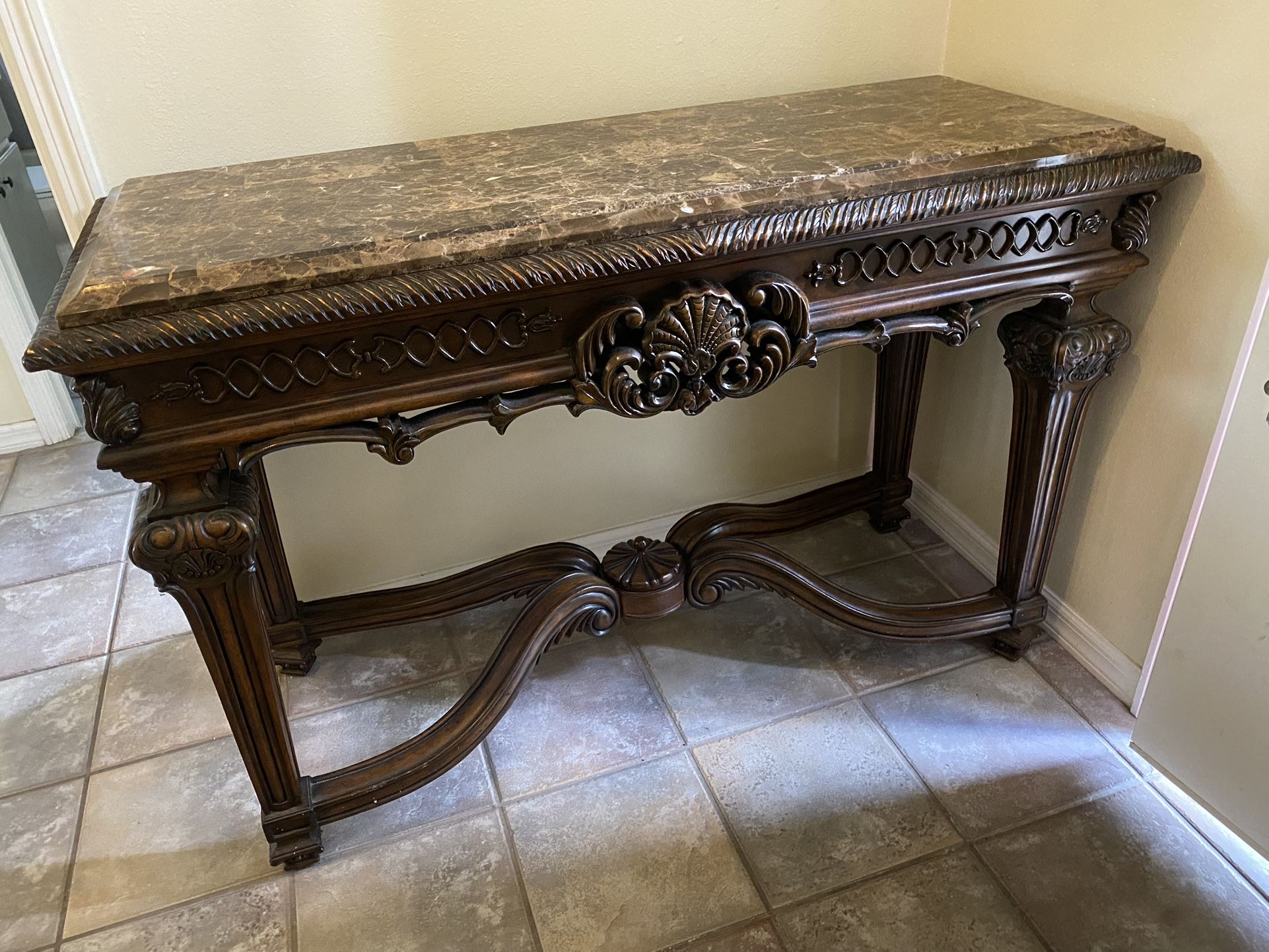 Entryway Marble Table