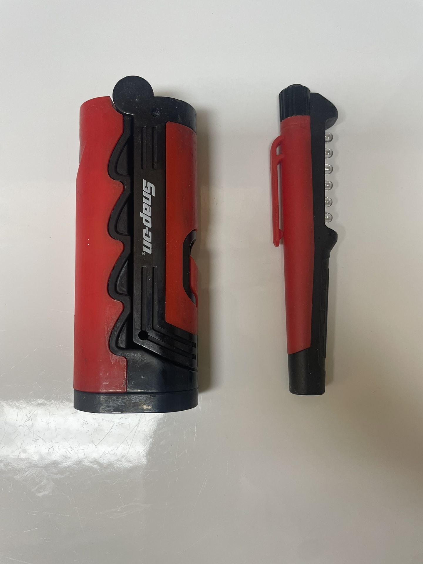 Snap-On 2 Led Flashlight, One Pocket One Under The Hood