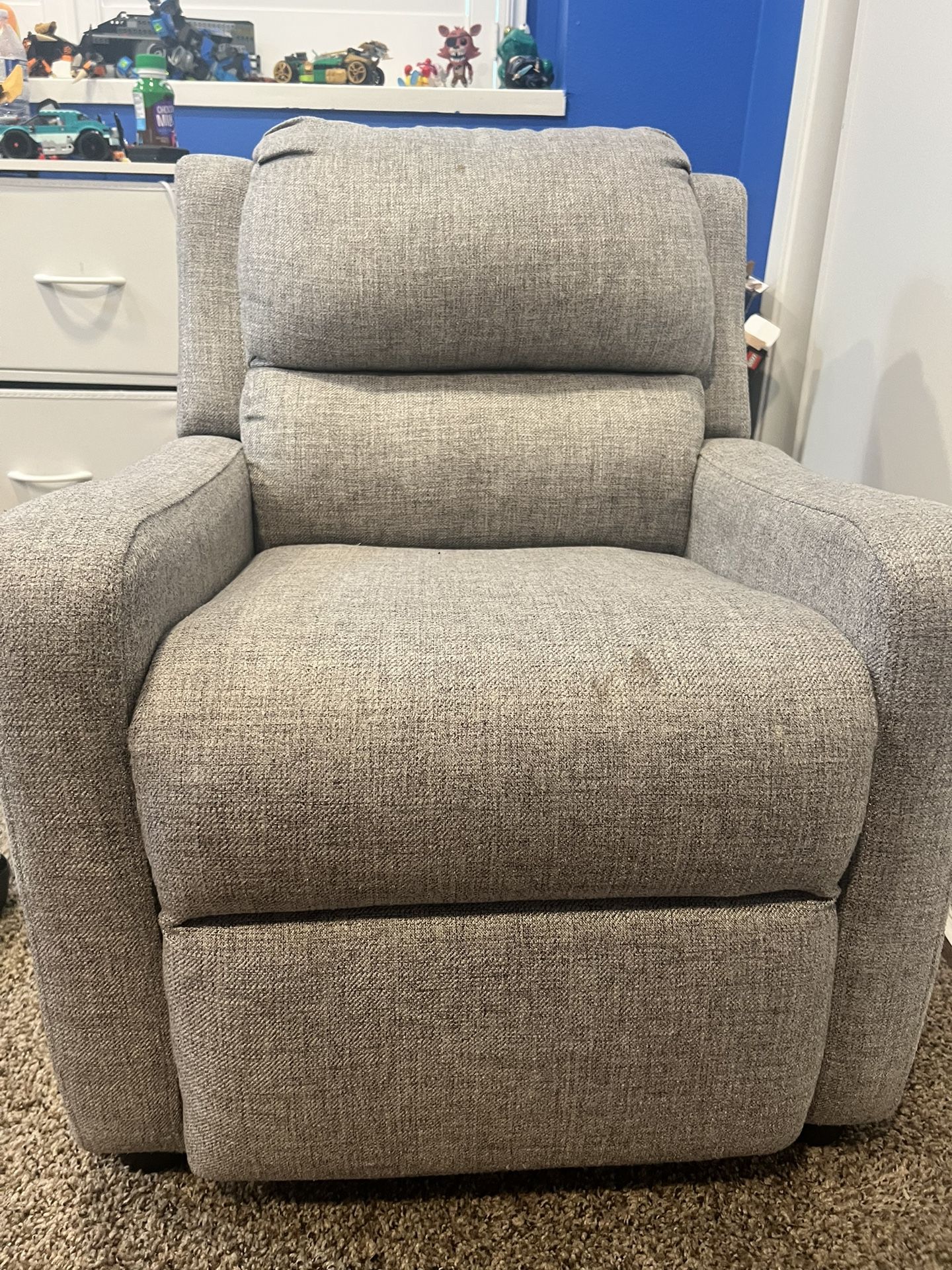 Kids Gray Recliner