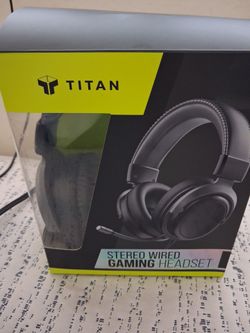 titan gaming headset (new)