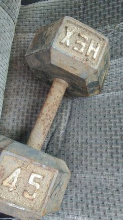 45lb hex dunbar