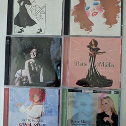 Bette Midler Music CDs 