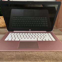 Pink HP Stream Laptop