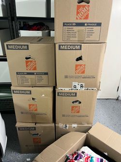 Bulk Lot Used Clothing - 8 Boxes