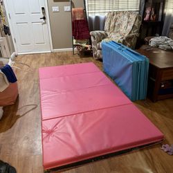 Pink Gymnastics Mat 8ft X 4ft  $10 Firm