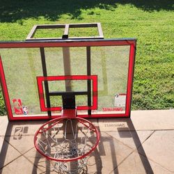 Spalding Basketball Backboard & Rim Combo 44" NBA Shatter Proof Polycarbonate 