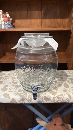 Glass Drink dispenser