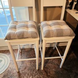 White Bar Stools