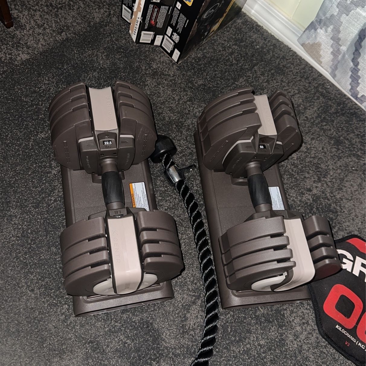 Adjustable Dumbbells