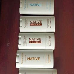 Assorted Scents Of Native Deodorant X8