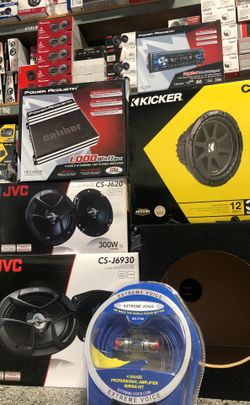 Car audio system full system