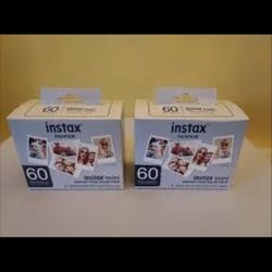 Instax Film 60 Packs