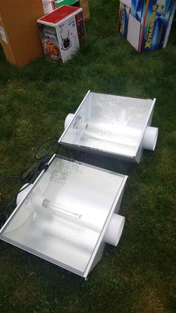 Grow light hood fan