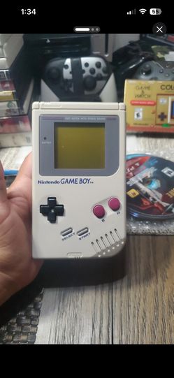 Game Boy Og And Atomic Purple Gbc 