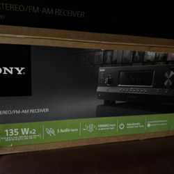 Sony STR-DH130 AM/FM/STEREO 2 Channel 200 Watt Receiver