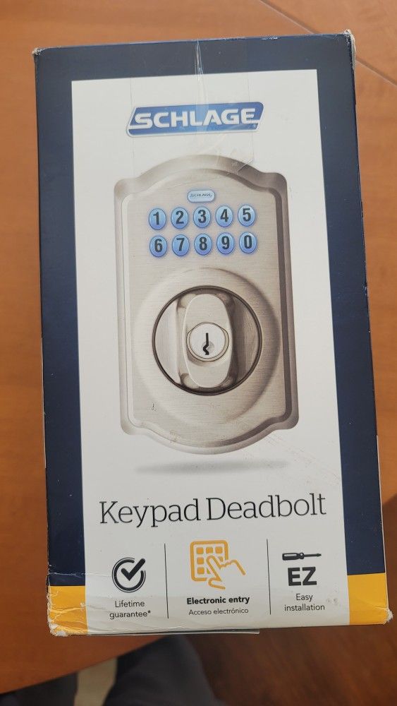 Schlage Keypad Deadbolt