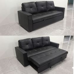 Black ⚫ Sofa-Bed **** Sofacama **** Financing Available 