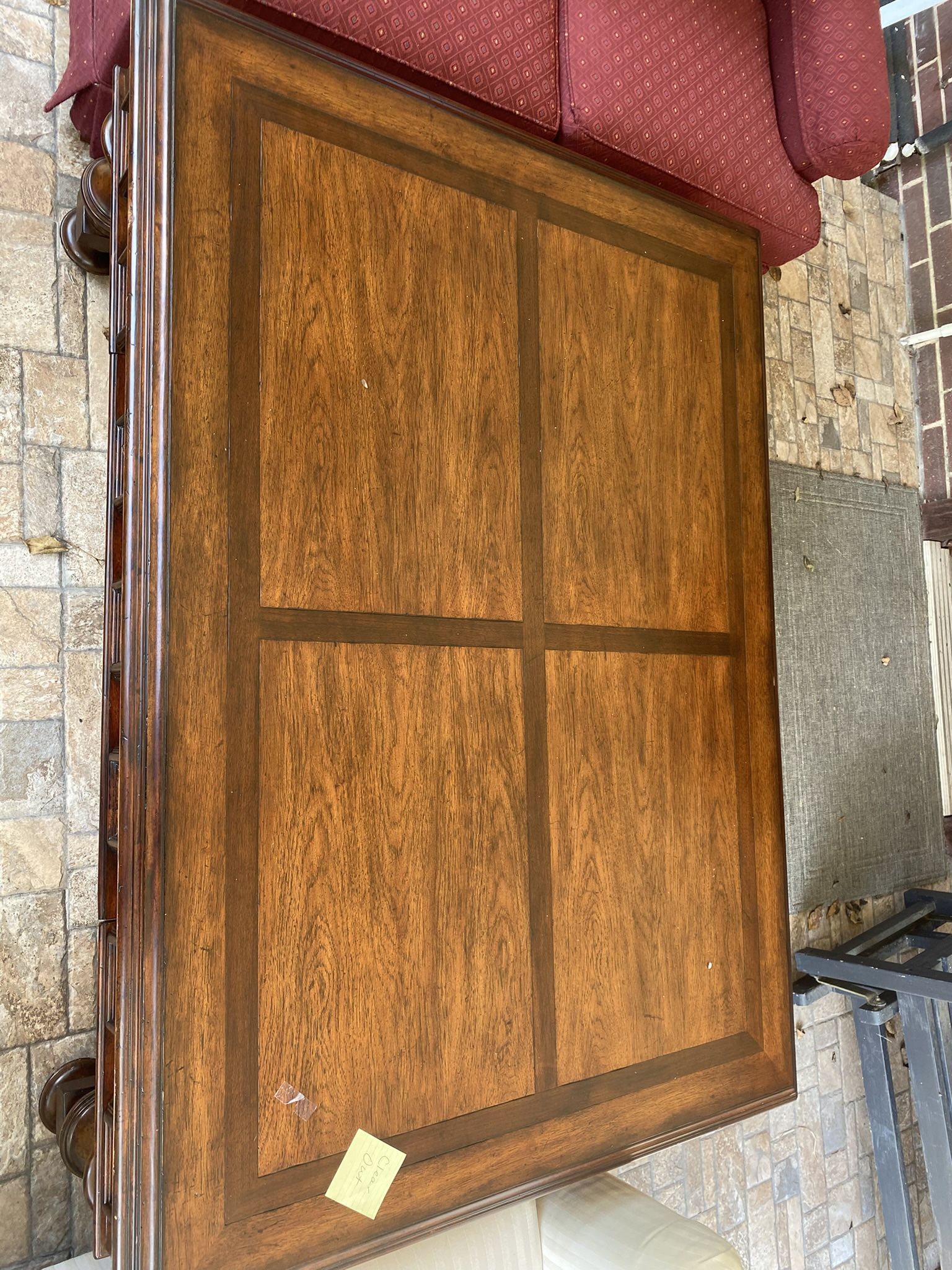 Large Wooden Coffee Table