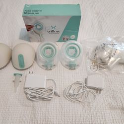 Willow Cordless Breast Pump And Accessories