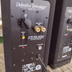 Pair Of Definitive Technology Speakers
