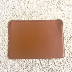 Apple MacBook Air Pro 13” Inch Saddle Brown Leather Sleeve